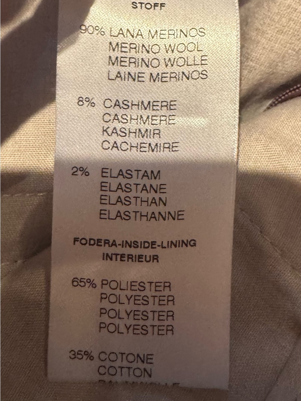 Fabiana Filippi Cashmere Pants in Light Gray - Picture 5 of 5